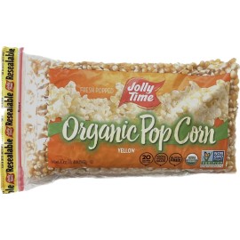 Jolly Time 20oz Jolly Time Organic Popcorn Kernels Yellow Gluten Free Whole Grain NON GMO