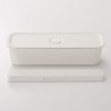 Mujin Ryohin Chopstick Set - White, Dimensions: 7.9 x 1.2