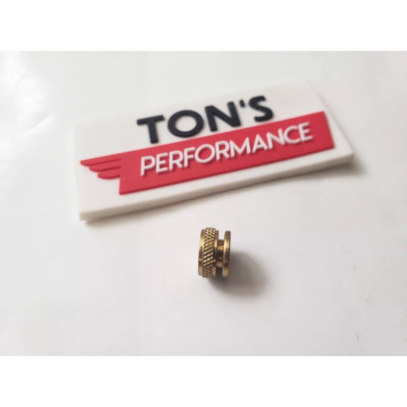 Ton's Performance 4mm Spark Plug Wire Brass Nuts & Ring