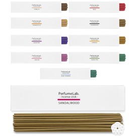 Japanese Incense Aroma Incense Holder Set (40 Sticks + Incense Holder, Sandalwood)