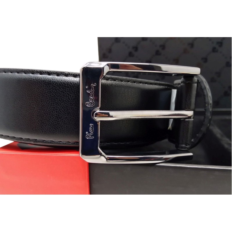 Pierre Cardin Gift Set for Men, Belt and Wallet Made
