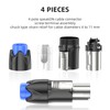GCTBL 4 Pack Speakon Plug 4-Pin Audio Speaker Cable Connector