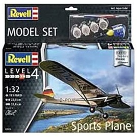Revell 63835 Model Set Sports Plane Builder's Choice Faithful Model Kit for Advanced Users, with Basic Accessories, Unpainted
