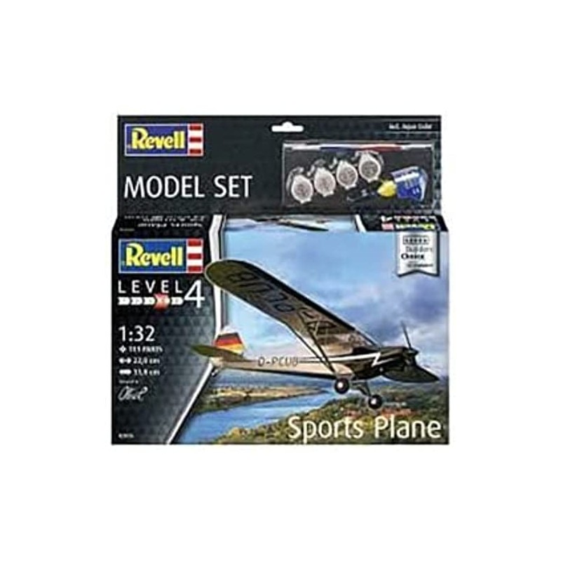Revell 63835 Model Set Sports Plane Builder's Choice Faithful Model