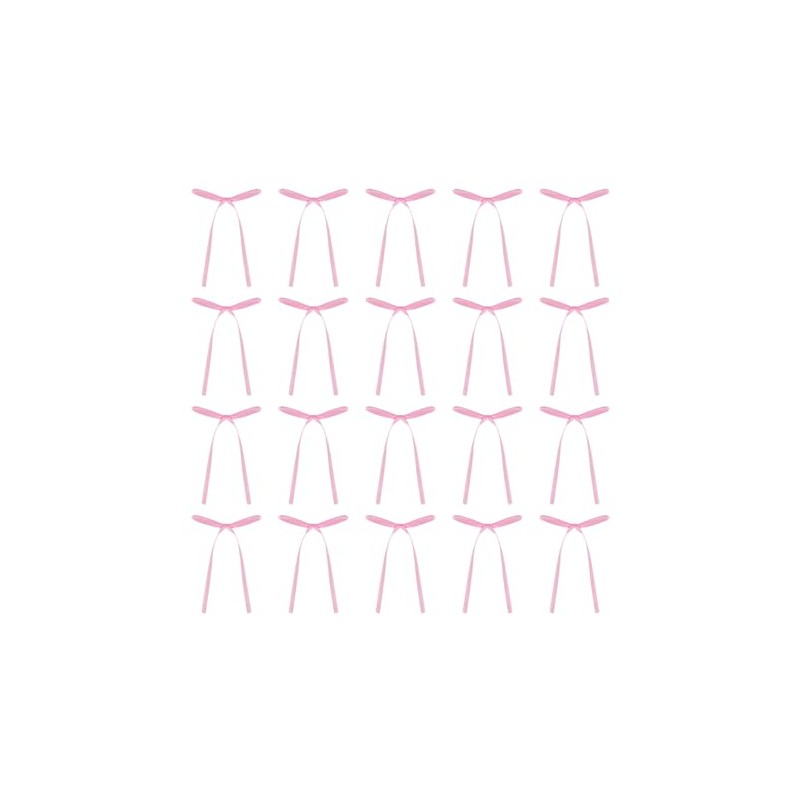 20Pcs Bow Cupcake Toppers - Bowknot Ribbons Coquette Party Decorations