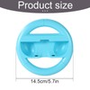 Lyreh 2pcs Steering Wheels for Switch 2, Portable Ergonomic Game