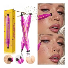 Lápiz Para Pecas 3n1 Con Doble Punta Y Sello Para Pecas Marr