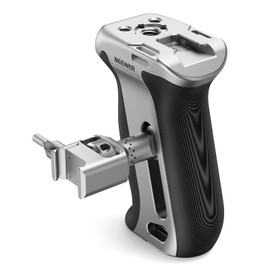 NEEWER NATO Side Grip with Quick Change Ergonomic Side Camera Handle with NATO Clamp Non-Slip Grip Cold Shoe 1/4 Inch 3/8 Inch Thread Compatible with SmallRig Camera Cage CA130