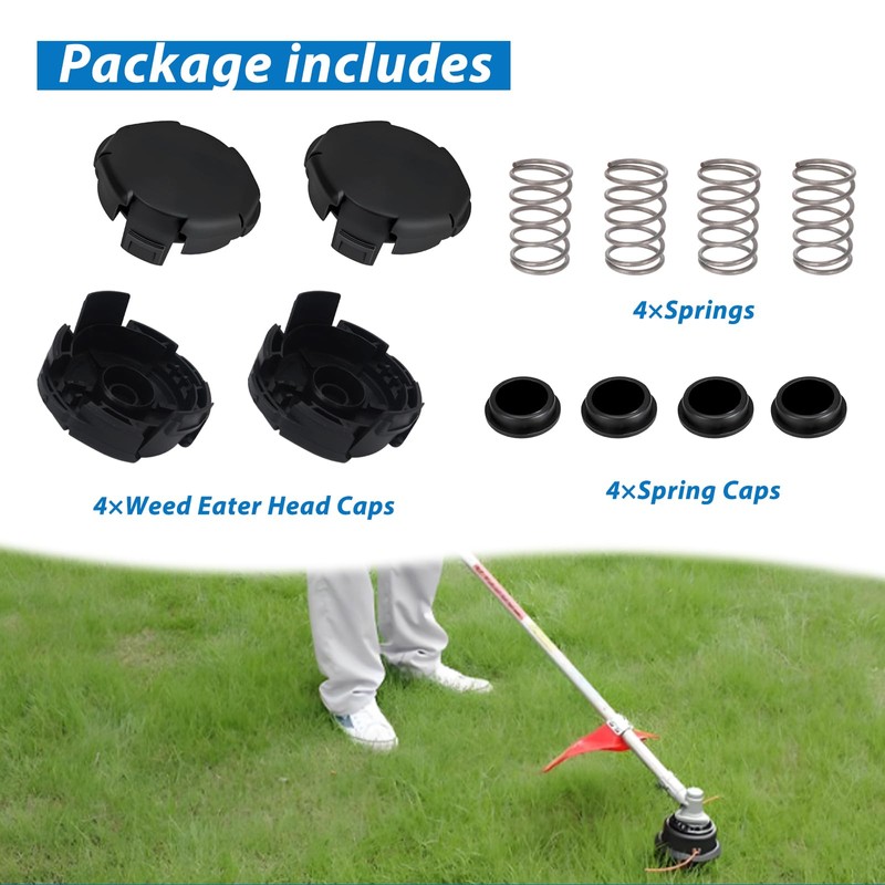 ZJZZJZ X472000070 Speed Feed 400 Trimmer Head Cap and Spring