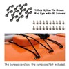 RANDDER Kayak Pad Eye Kit, 10pcs Kayak Tie Down Loops