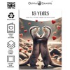 18 Year Anniversary Card - Otterly in Love - Eighteenth