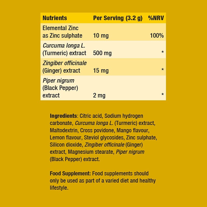 Fast&Up Turmeric & Ginger - Natural Curcumin, Super Herbs -