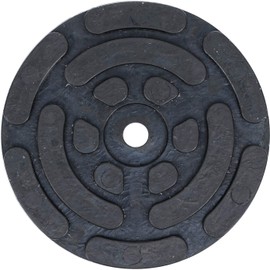 BGS 6476-2 Rubber Plate for Lifting Platforms Diameter 140 mm