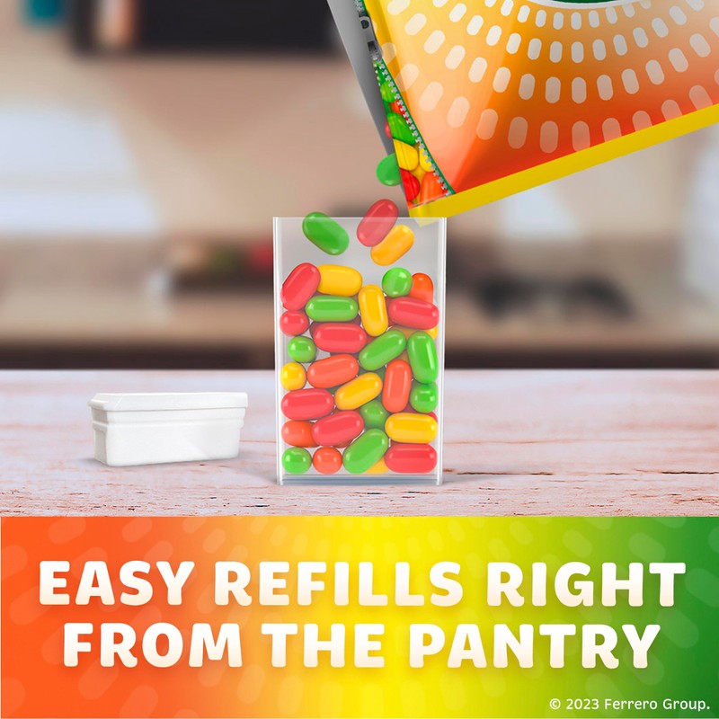 Tic Tac Bulk Resealable Refill Bag, Fruit Adventure Mints, On-The-Go