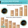 Triplast 5 x A3 Postal Tubes with End Caps (330x50mm
