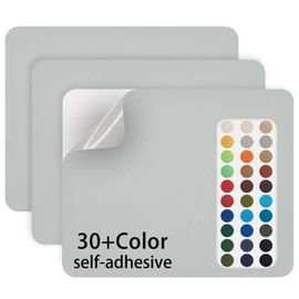 Canvas Repair Patch 9×11 Inch 3Pcs Waterproof Self-Adhesive Fabric Repair Patch for Tents,Boat Cover,Pop Up Canopy,Patio,Bags,Car Seats,Sofas,Furniture Cover(Light Grey)