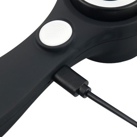 Minidiva 30X Magnifying Glass with High Definition Adjustable Focus, UV Counterfeit Detection, K8 Double Glass Lens for Antique Appreciation, Jewelry Identification, Stamp Collecting