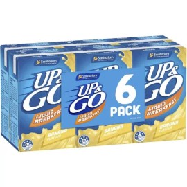 Sanitarium Up&go Liquid Breakfast Banana 6 Pack