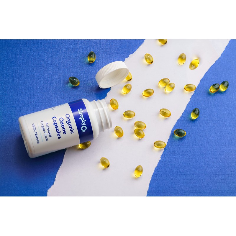 Pure Organic Ozonated Olive Oil Capsules 120 Count 2 Month