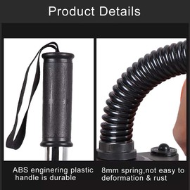 Arm Wrestling Strength Training Exerciser Fitness Forearm Wrist Muscle Developer Shoulder Chest Gym Home Workout Equipment(Black)