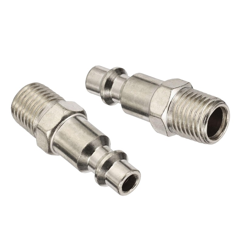 HARFINGTON 25pcs Industrial Air Plug 1/4" NPT Male M Style