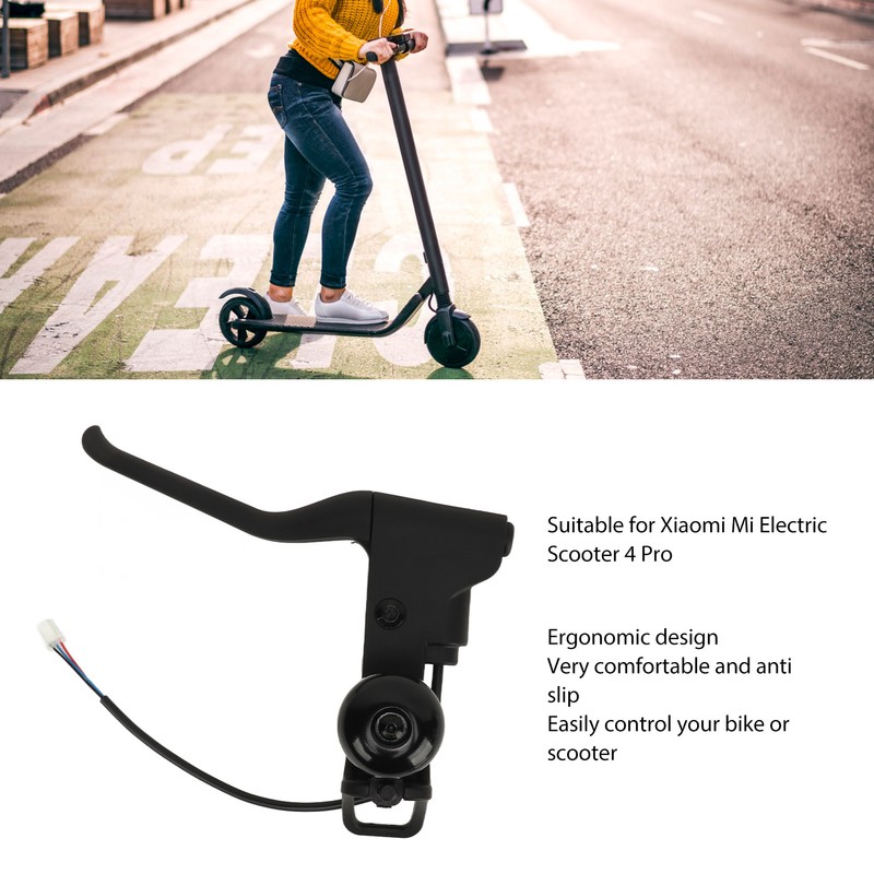 Electric Scooter Brake Lever Brake Handle with Bell for Xiaomi