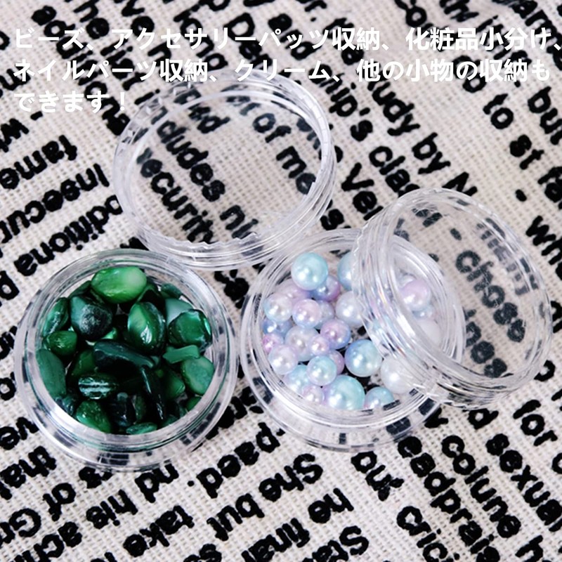 Cream Case, 10 Round Case, 10 Spatulas, Refill Containers, Cosmetics,