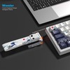 Womier Custom Keyboard Straps with Adhesive for Keyboard 60 65