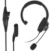 WODASEN Over Ear Single Side Earmuff Noise Cancelling Overhead Headset