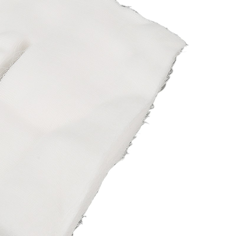 100pcs Gauze Facial Mask Soft DIY Disposable Pre Cut White