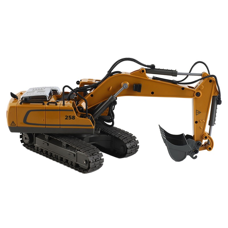 1:20 Scale Remote Control Excavator Construction Tractor Light Music 11