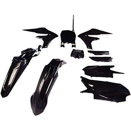 Cycra Powerflow Plastic Kit (Black) for 19-22 Yamaha YZ250F