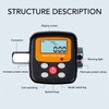 Digital Torsion Meter 4 to 135N.m 3/8in Connector Clear Backlit