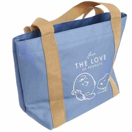 Snoopy Mini Tote Face Up Peanuts Insulated Lunch Bag with Cooler Pouch