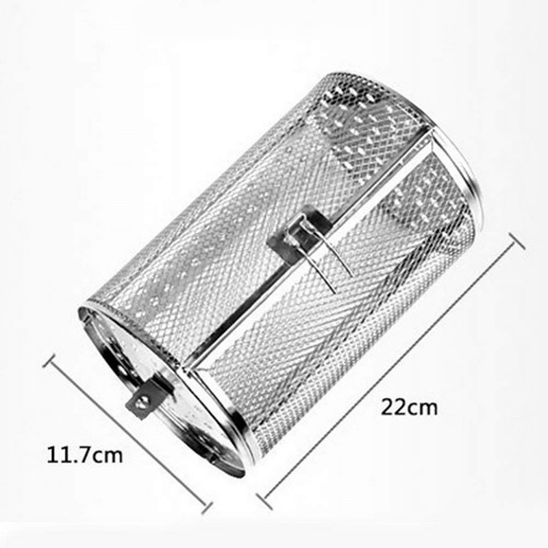 Stainless Steel Rotisserie Grill, 360 Degree Rotatable Heating Oven Cages