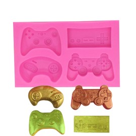 Shining Queen Game Controller Silicone Chocolate Mold - Food Grade, Reusable, Wide Application, Easy to Use