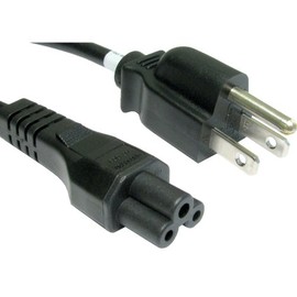 Power Cord US 3 Pin Plug to C5 Clover Leaf CloverLeaf Lead Cable Male 2 m