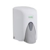 Vialli Soap Dispenser White Wall Mounted for Liquid Soap Lotion