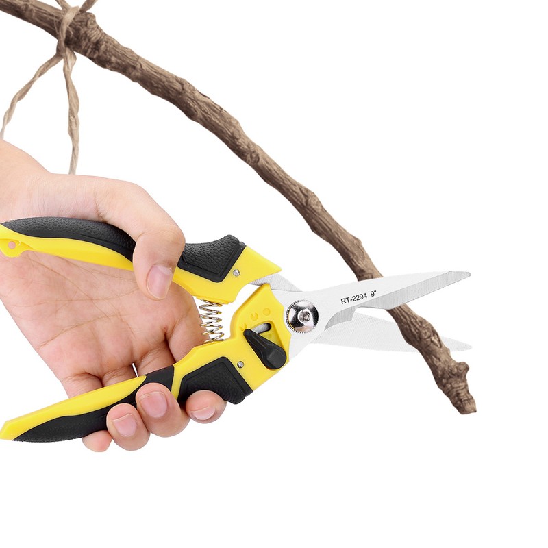 9" Pruning Shears Cutter Home Gardening Plant Scissor Branch Pruner