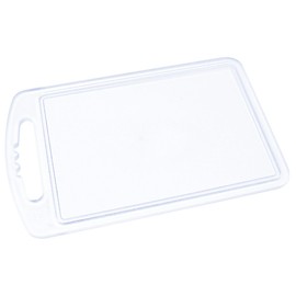 FACKELMANN Breakfast Board 24 x 15 cm Made of SAN, Wood, Transparent, 24 x 15 x 0.6 cm