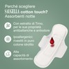Saugella Assorbenti Cotton Touch Notte, 36 Assorbenti Cotone Notte con