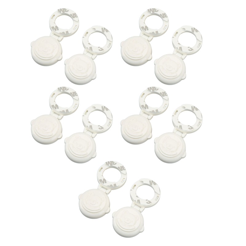 10PCS Children Button Security Lock Baby Toddler Button Safety Lock