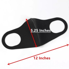 Unisex Adult Reusable Washable Soft Foam Cloth Face Mask Cover Stretchable