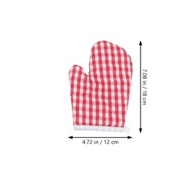 Oven Mitts for Children Play Kitchen Kitchen Mitts for 2pcs