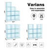 C&AHOME Wire Cube Storage, 9 - Cube Organizer Metal C