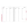 Brownline 2024 Pink Essential Weekly Planner, Appointment Book, 12 Months,