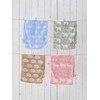 Kosugizen Scandinavian Animal Face Towel, 13.4 x 31.5 inches (34