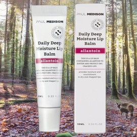 Paul Madison Colorful Lip Care Daily Deep Moisture Allantoin Lip Balm 1 x Peach Flavor 10g / 폴메디슨 색상 발색 립케어 데일리 딥 모이스처 알란토인 립밤 1개 복숭아향 10g