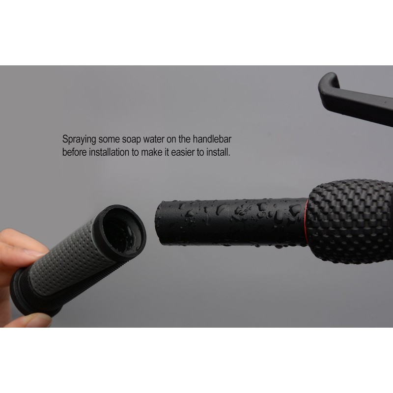 TOPCABIN Bike Grips Short Mini Bicycle Handlebar Grips Fit Many