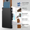 umoven Wallet for Men - with Money Clip Slim Leather